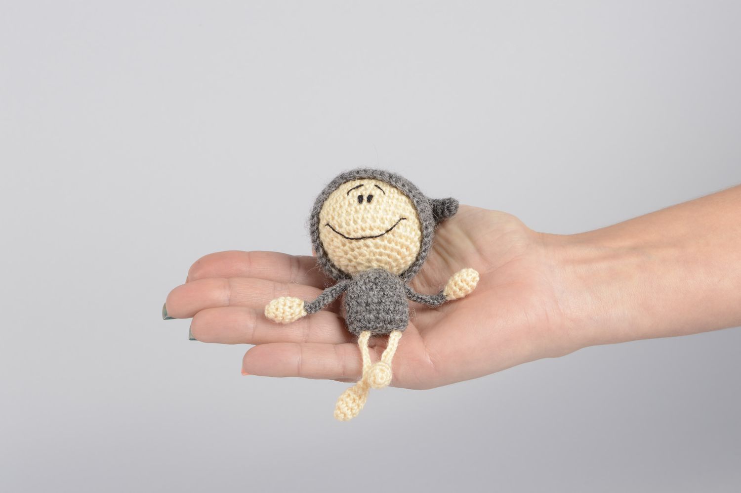 Juguete infantil hecho a mano tejido muñeco de peluche regalo para niños foto 5