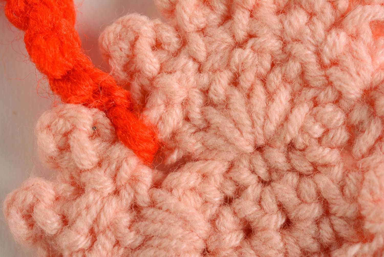 Crochet decorative element Hearts photo 3