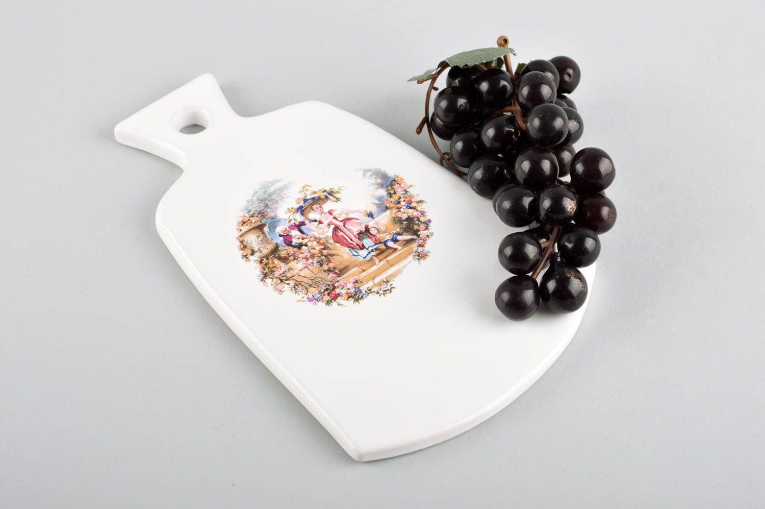 Ceramic cutting board handmade designer accessories stylish unusual home decor photo 1