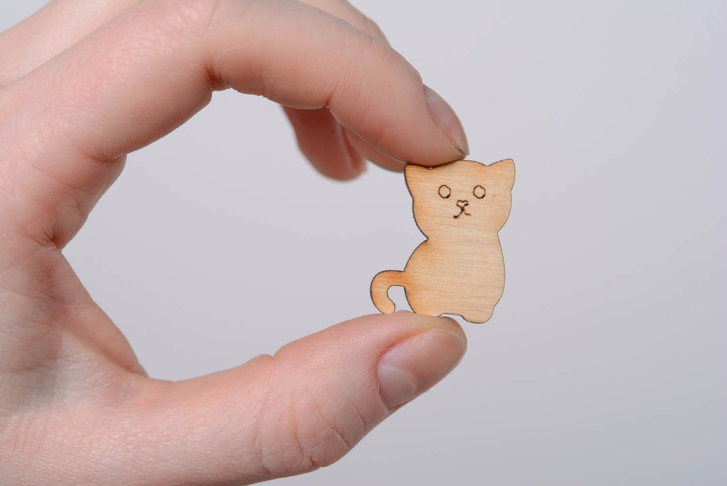 Chipboard Figuren Kleine Katzen foto 3