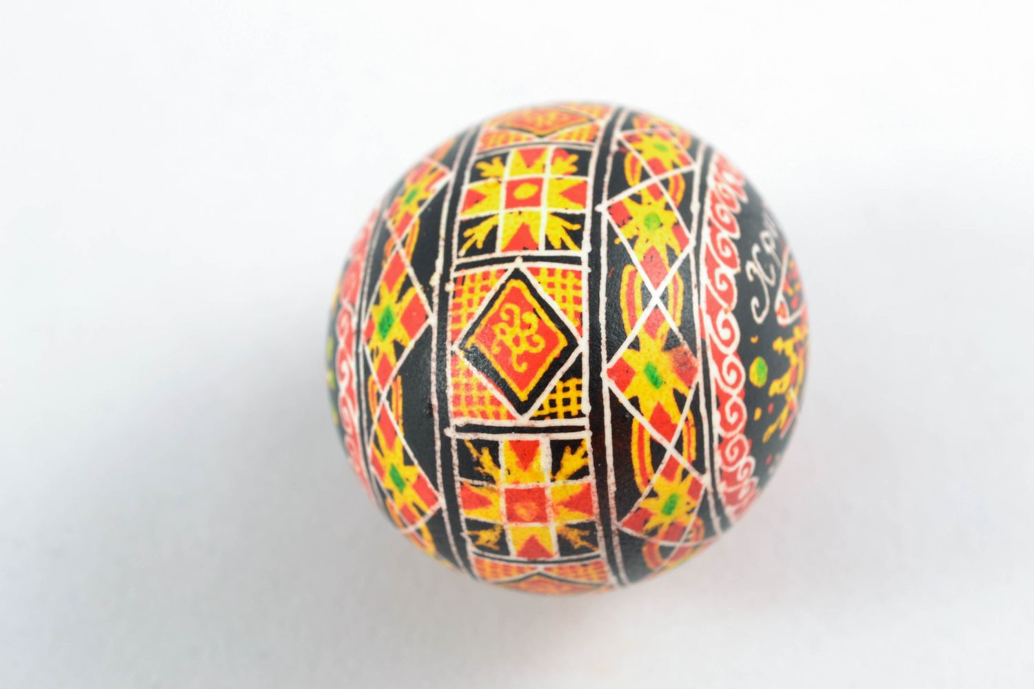 Пасхальное яйцо ручной работы с росписью  фото 3