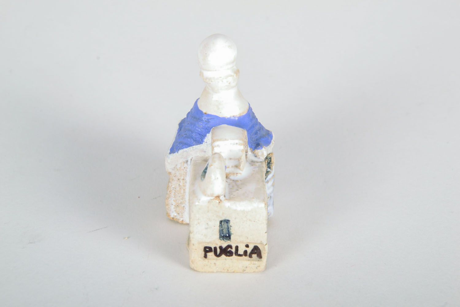 Maisonnette miniature céramique de style italien faite main originale jolie photo 5