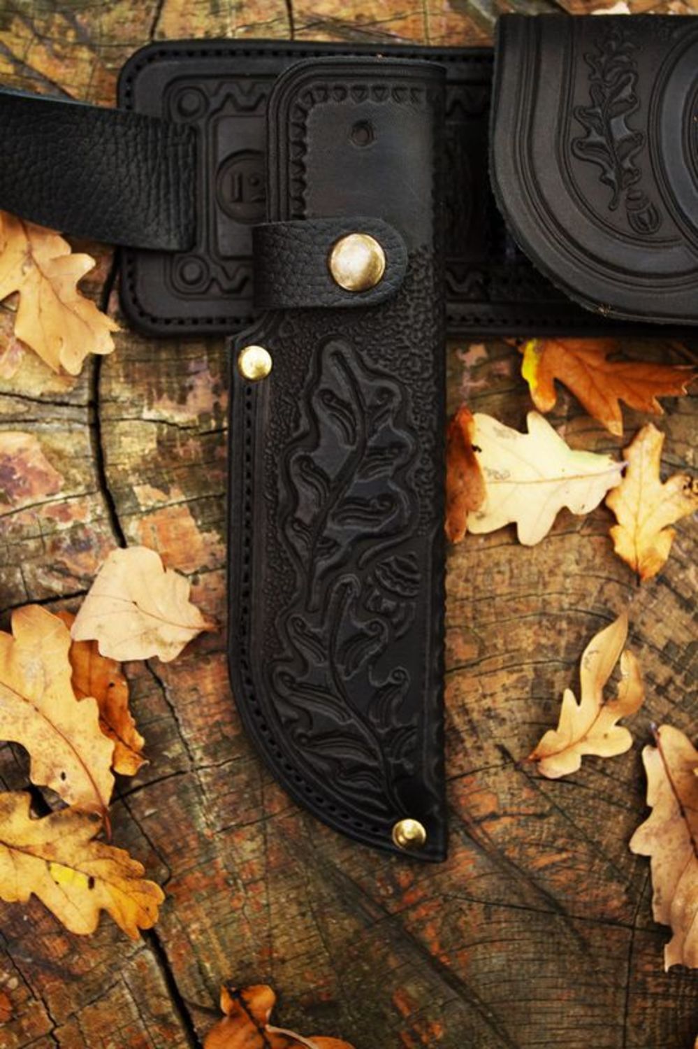 Leather belt photo 3