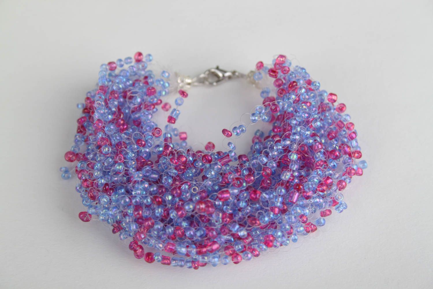 Beaded bracelet handmade jewelry wrist bracelet womens accessories gifts for her photo 4