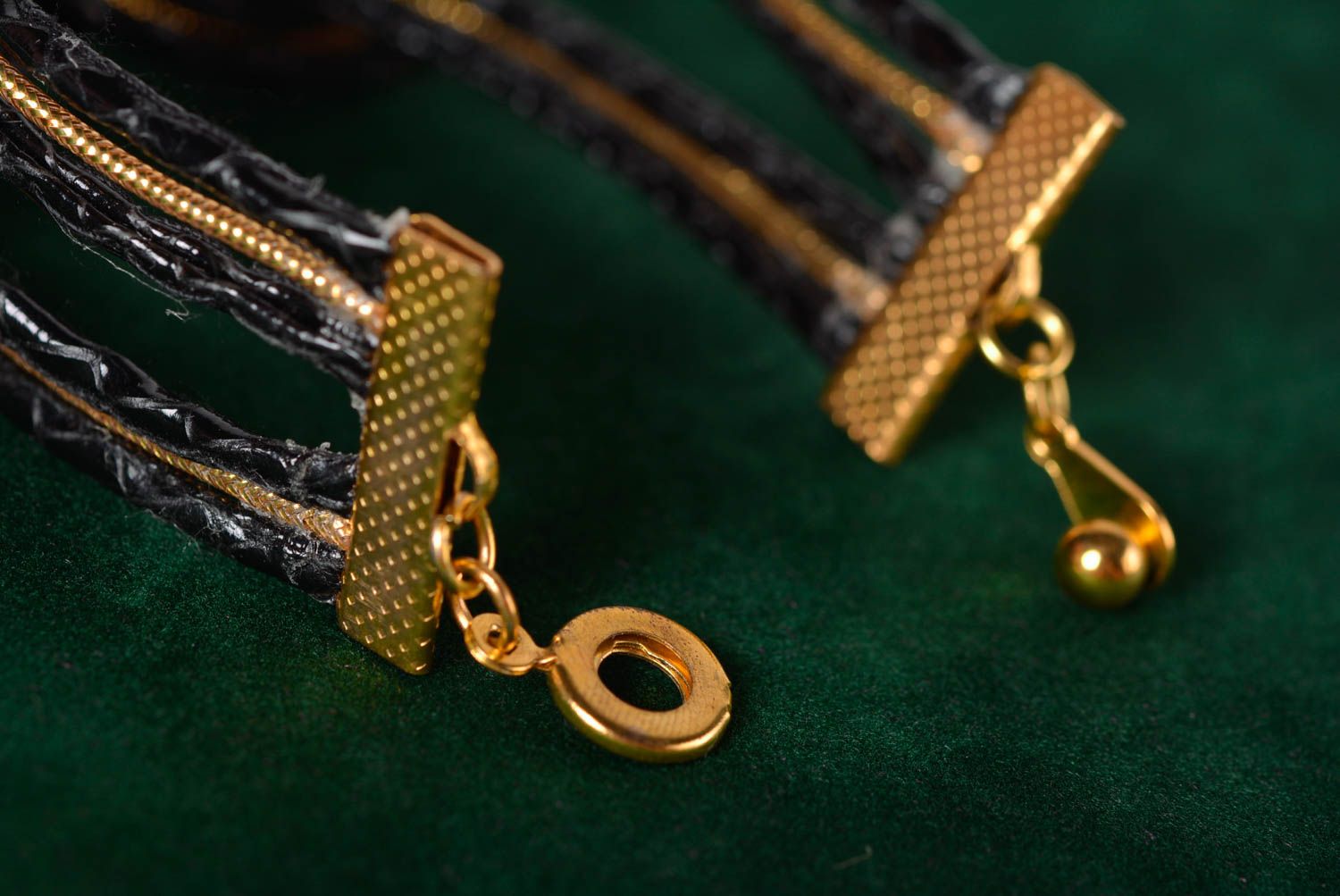 Handmade bracelet leather jewelry fashion accessories bracelets for women photo 5