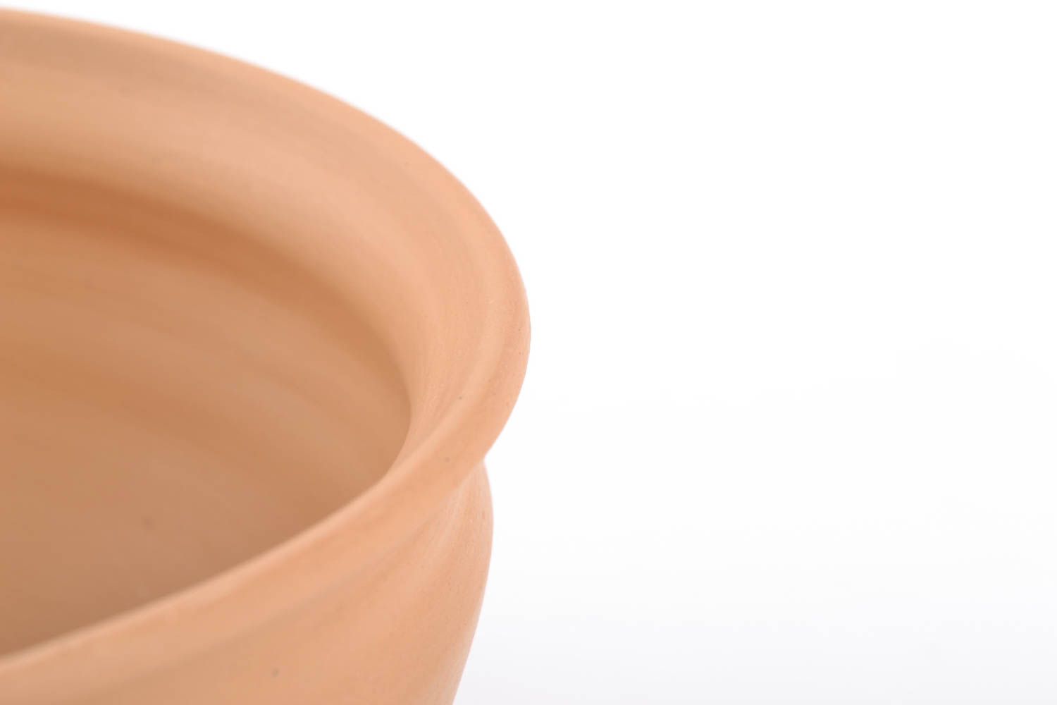 Ceramic pot with lid for baking 0.5 l photo 4