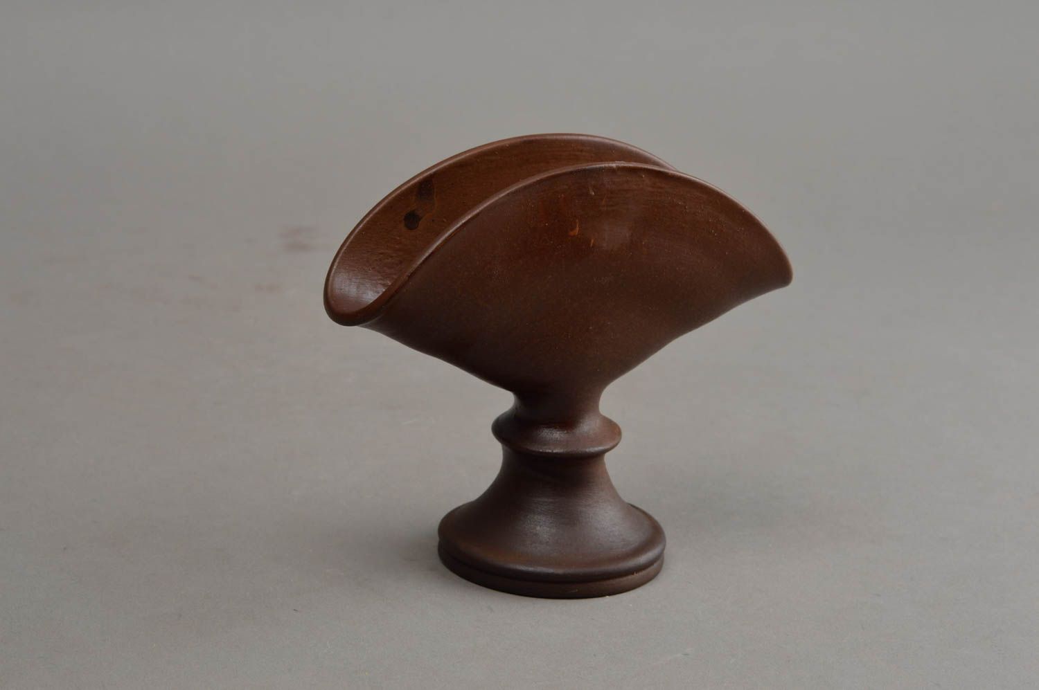 Servilletero de cerámica hecho a mano regalo original decoracion de mesa foto 2