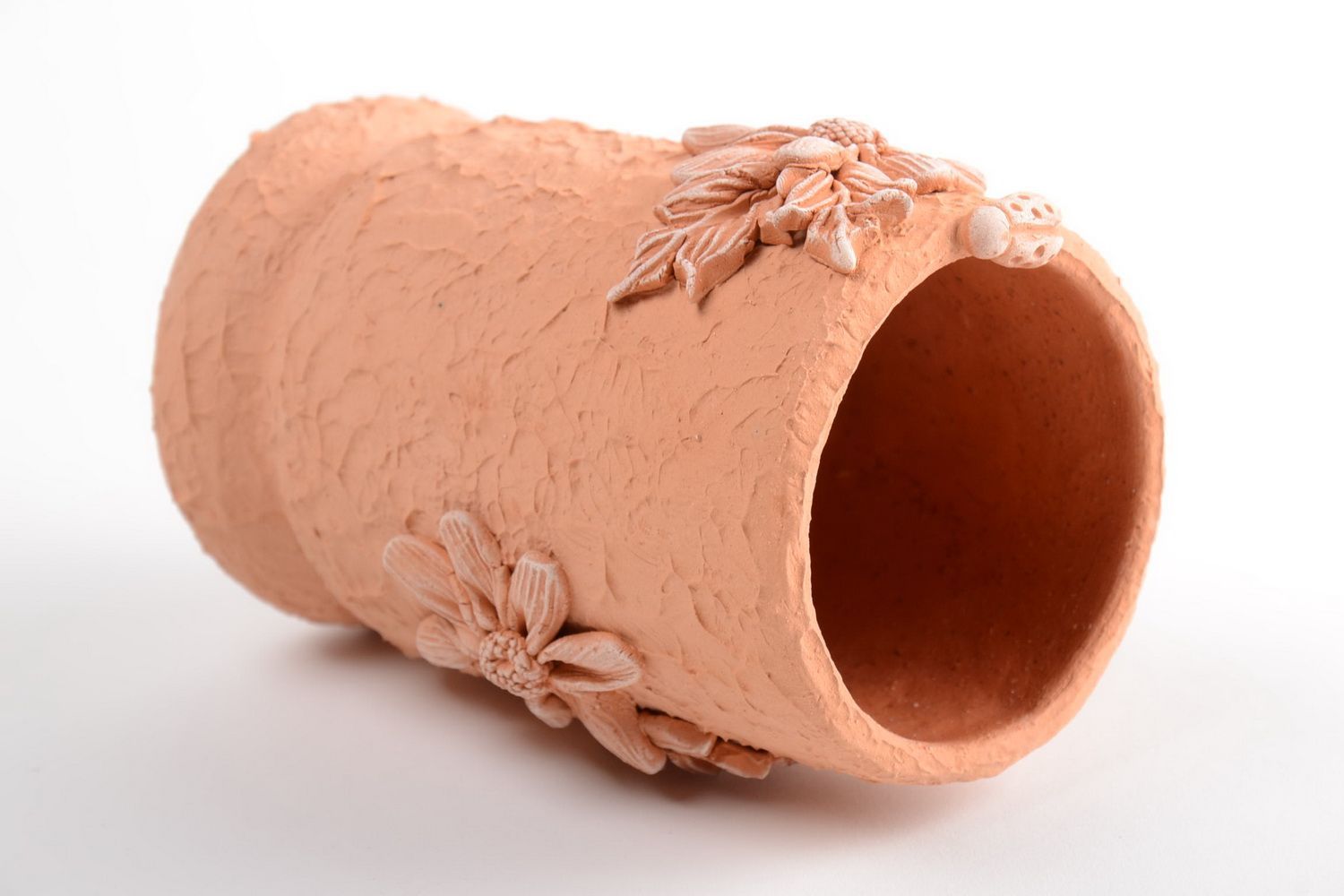 Originelle Designer Keramik Vase handmade für Trockenblumen Töpferarbeit foto 3
