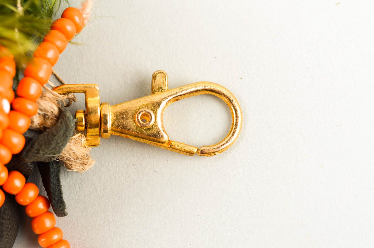 Porte-clé poupée Accessoire design fait main design créatif Cadeau original photo 4