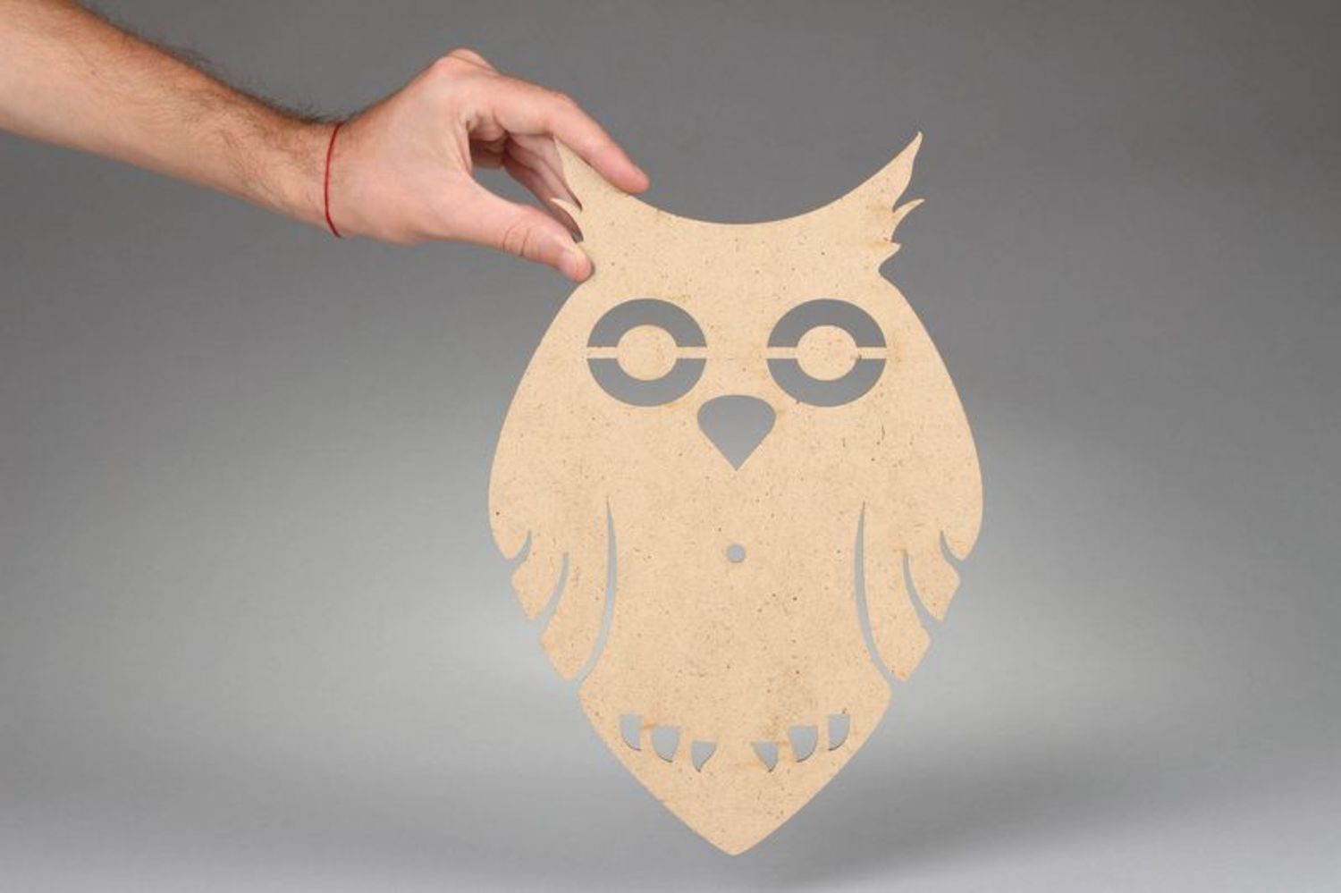 Wooden blank for clock Owl photo 4
