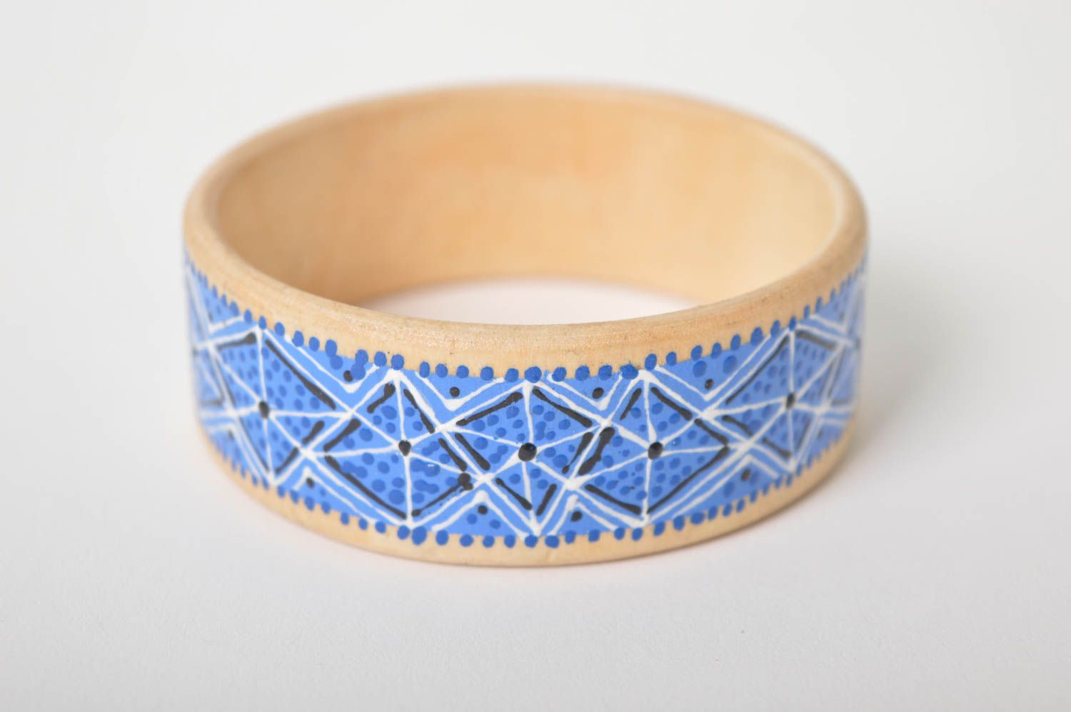 Handmade stylish wooden bracelet jewelry in ethnic style designer bracelet photo 1