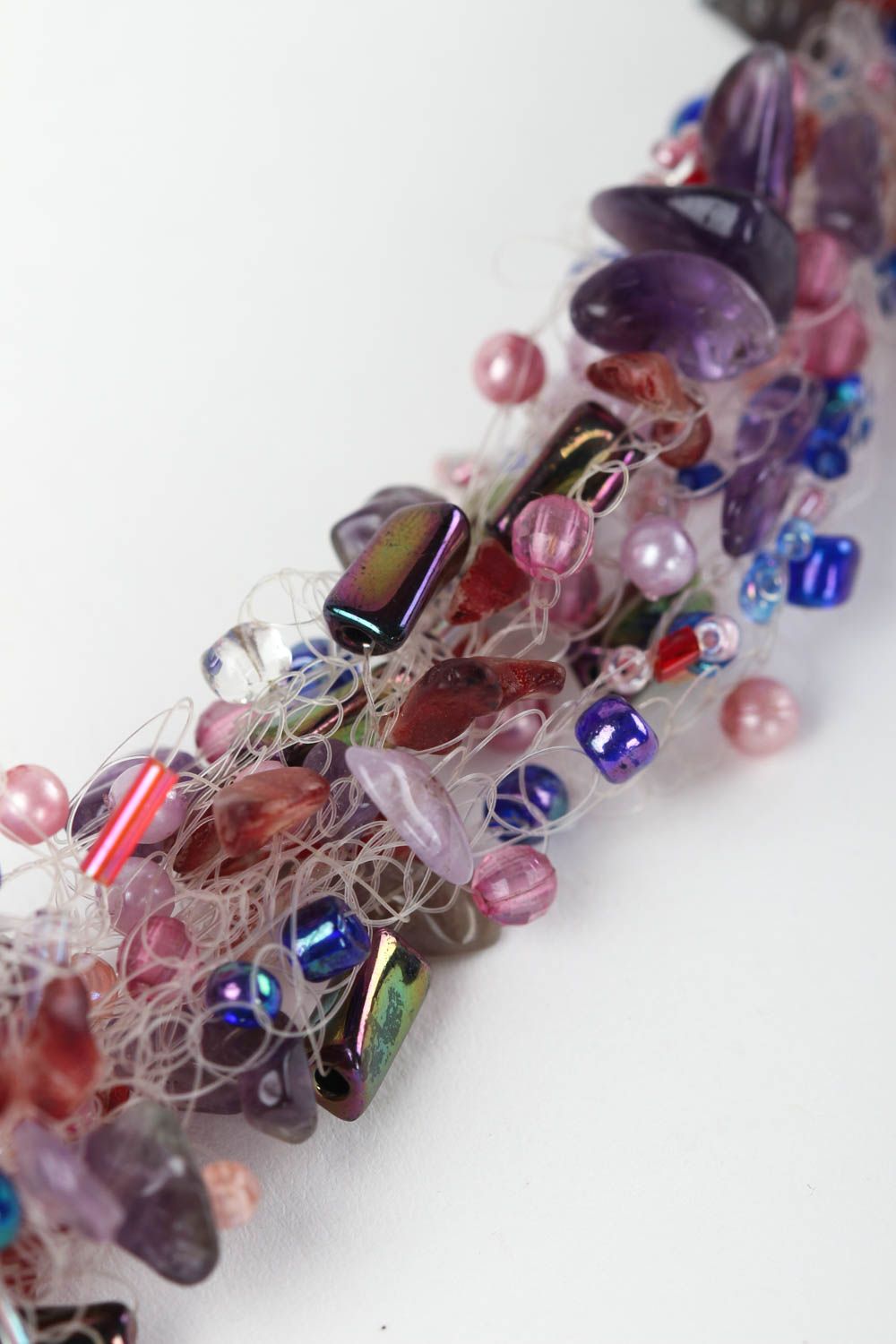 Unusual handmade gemstone bead bracelet beaded bracelet designs gifts for her photo 2