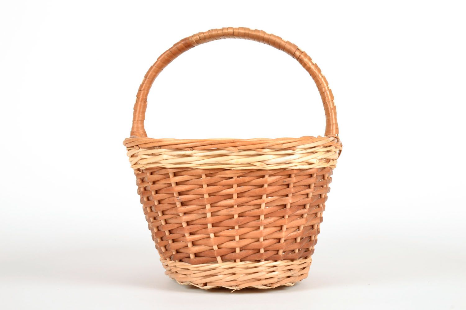 Eco friendly wicker basket photo 2