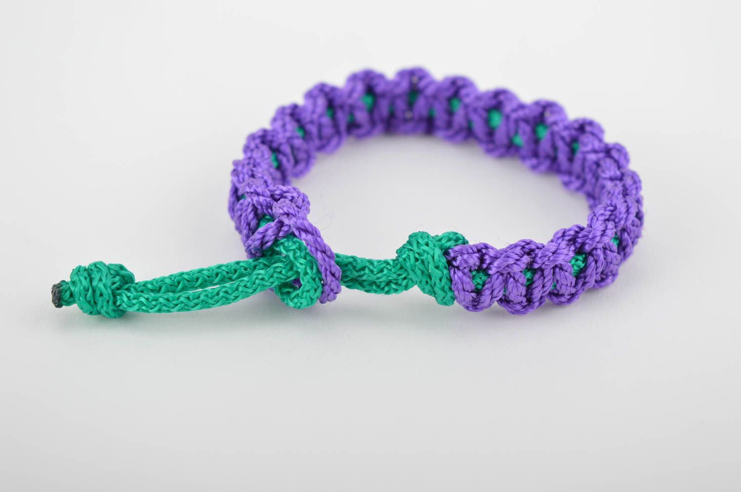 Stylish handmade textile bracelet cool bracelets woven bracelet gifts for her photo 2