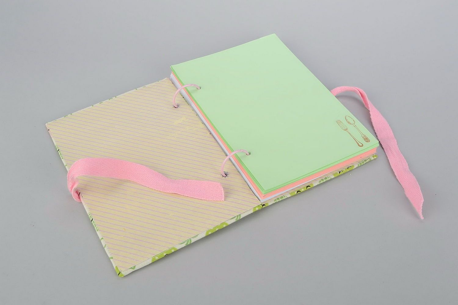 Handmade notebook for recipes photo 2