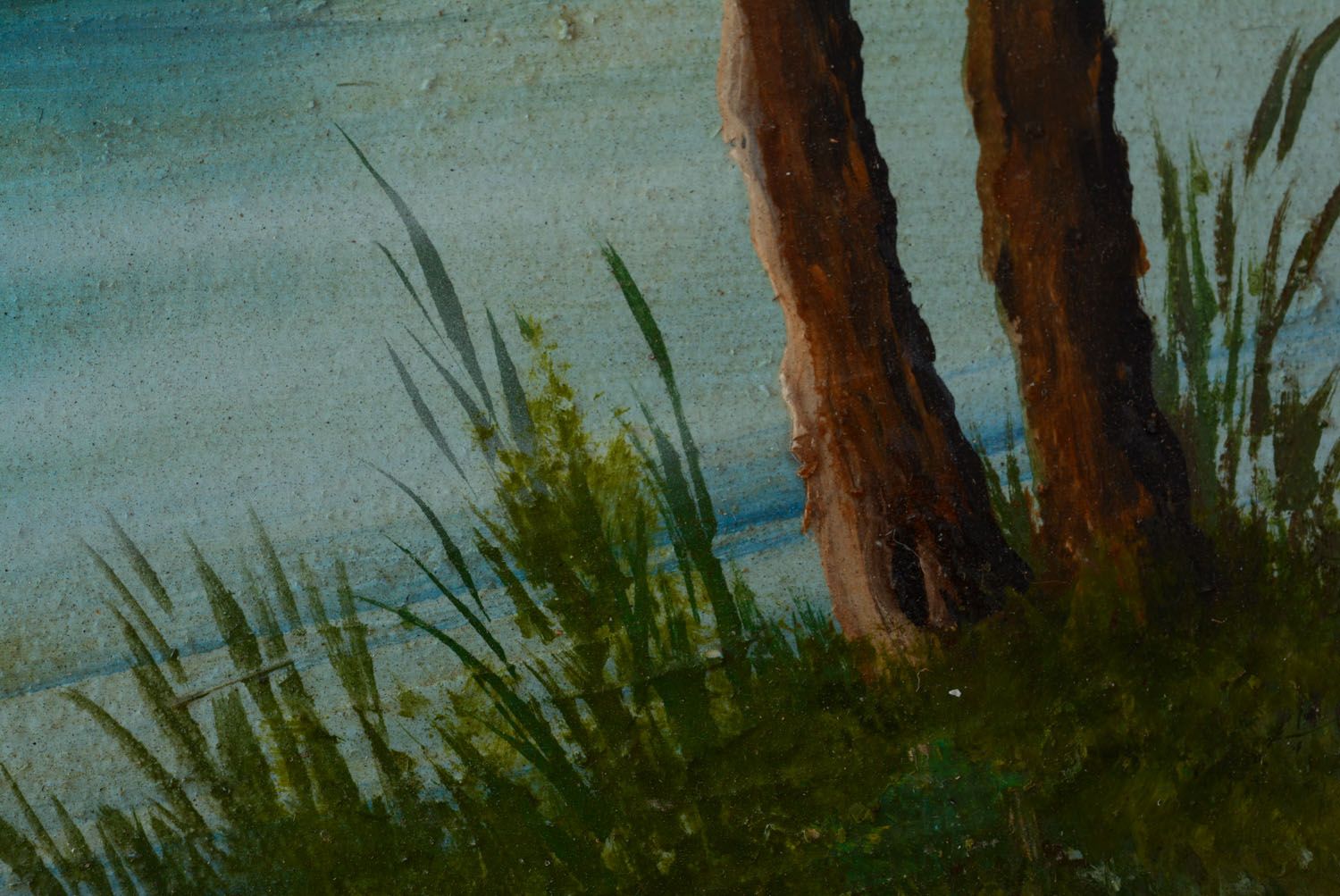 Modernes Öl Gemälde Ufer foto 4
