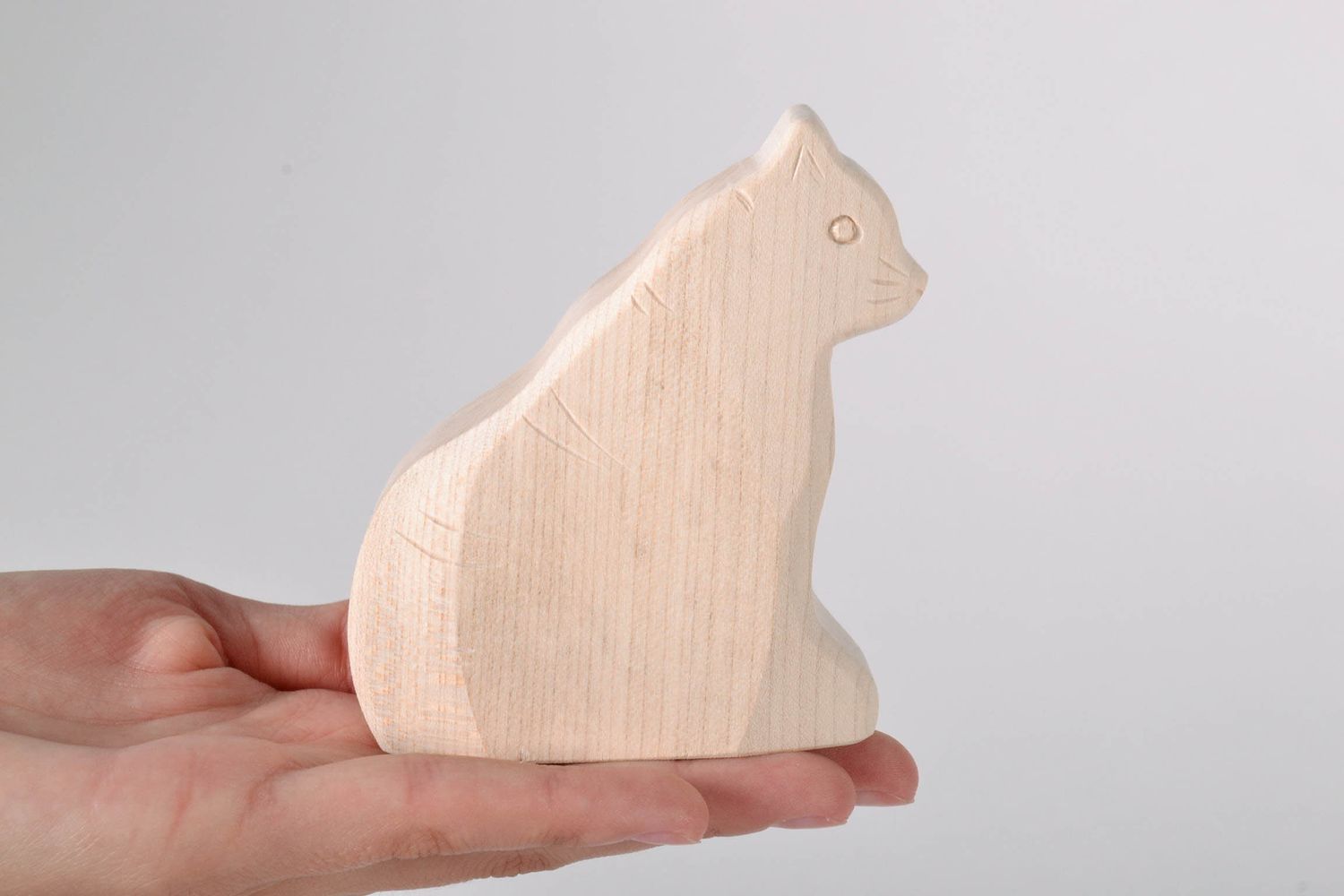 Wooden toy Cat photo 5