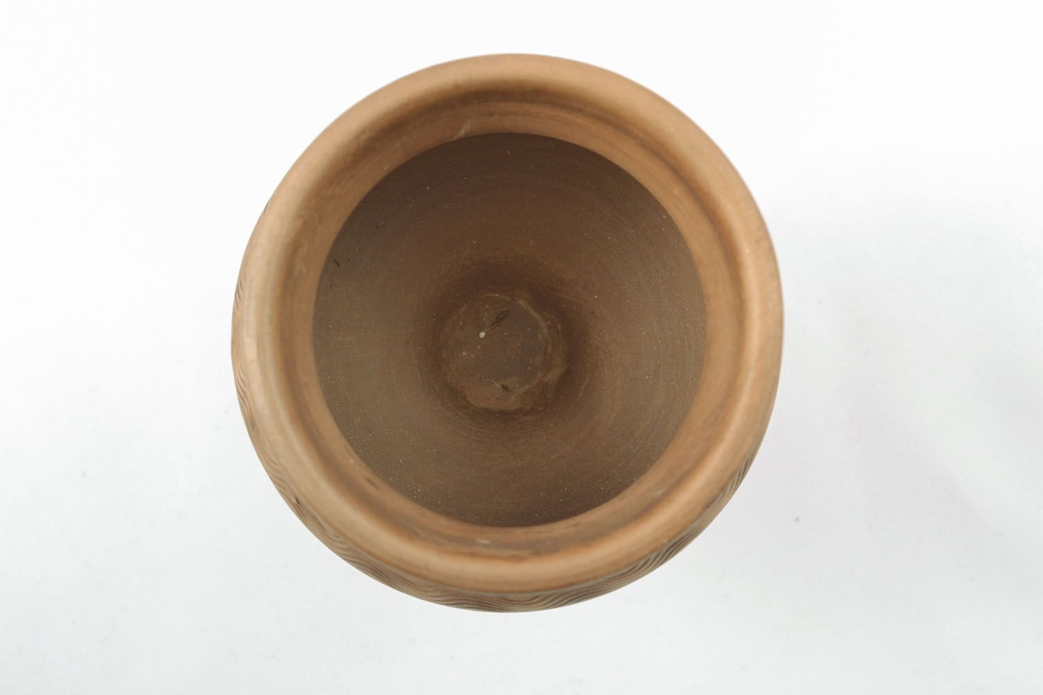 Homemade ceramic goblet photo 1