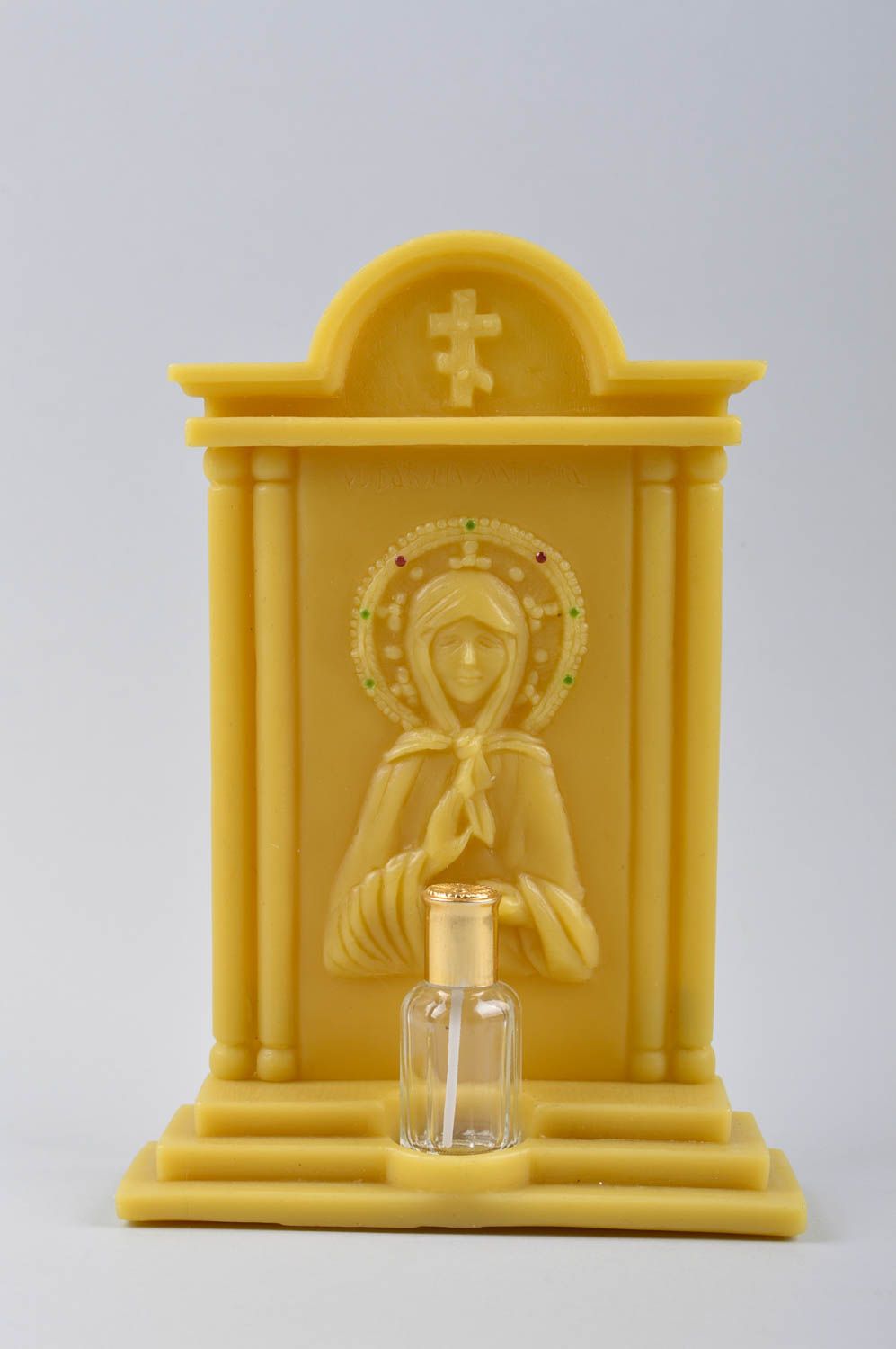 Icono ortodoxo hecho a mano cuadro religioso  regalo para mujer Santa Matrona foto 2