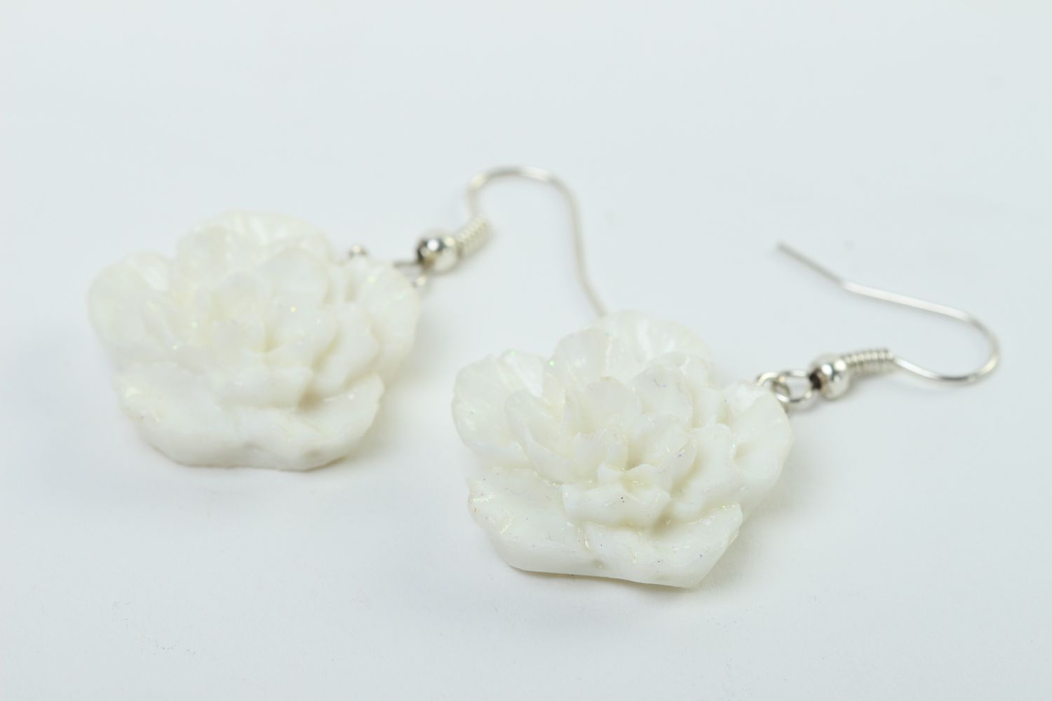 Handmade designer earrings tender romantic earrings beautiful accessory photo 3