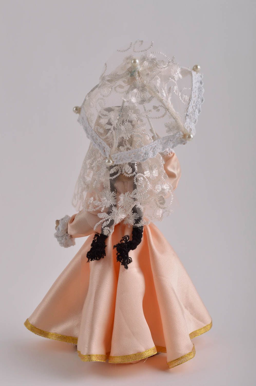 Кукла ручной работы авторская кукла для дома керамическая кукла Натали фото 4