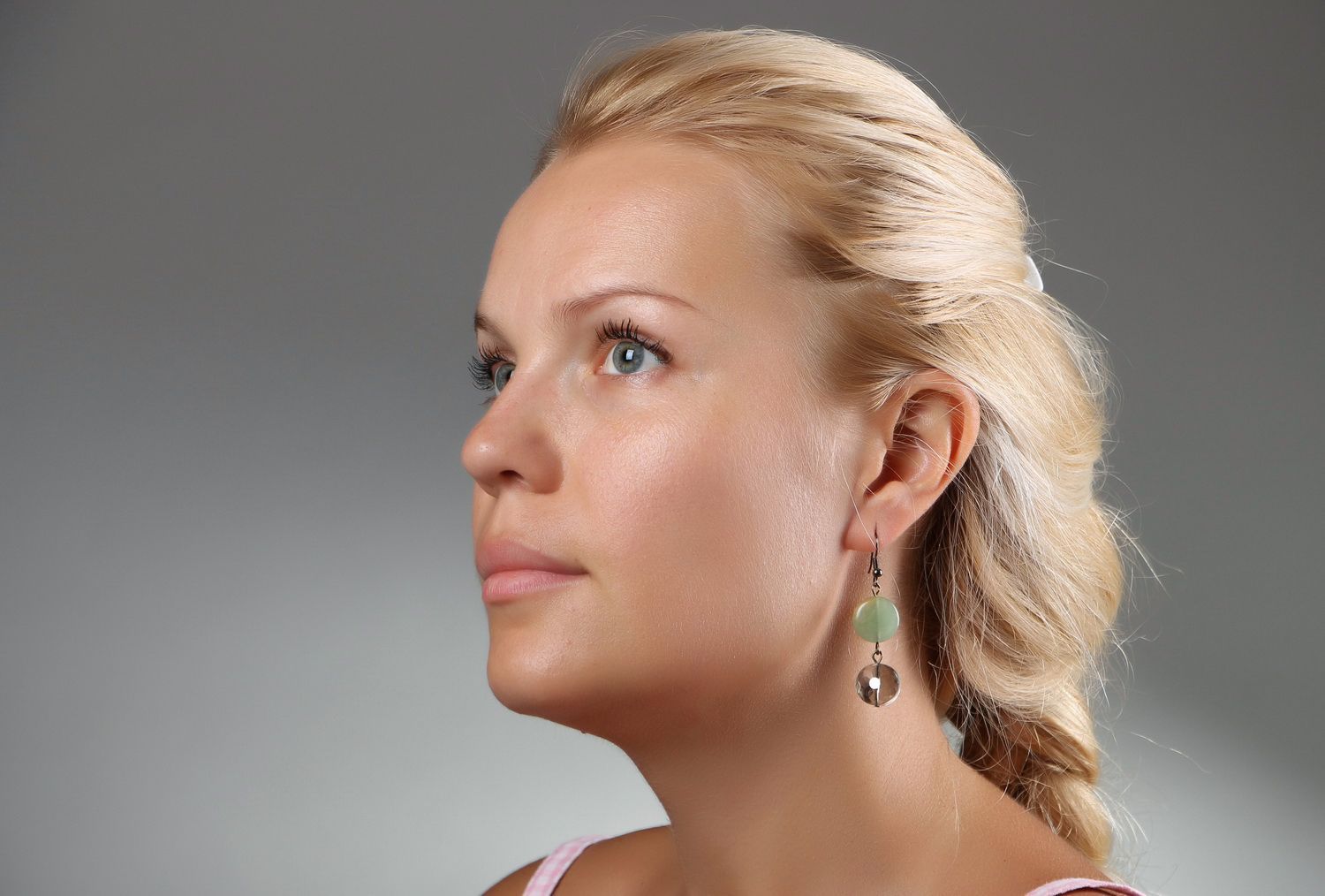 Boucles d'oreilles artisanales avec pendentifs photo 4