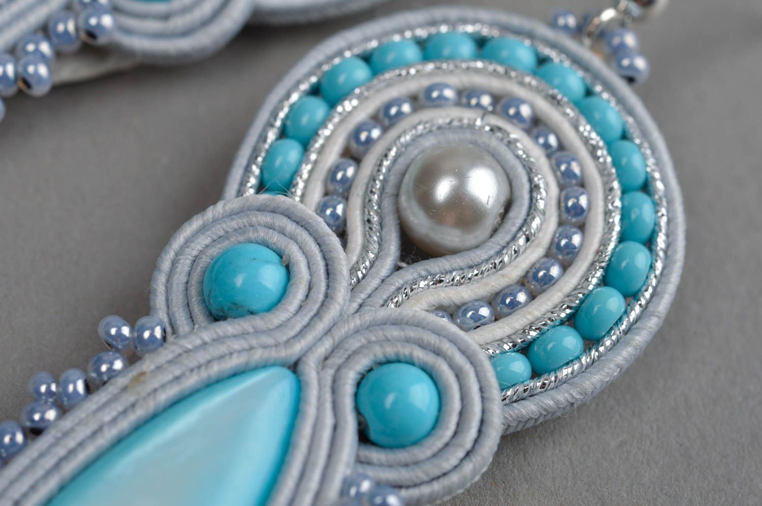 Earrings for women handmade earrings soutache jewelry gift ideas for women photo 5