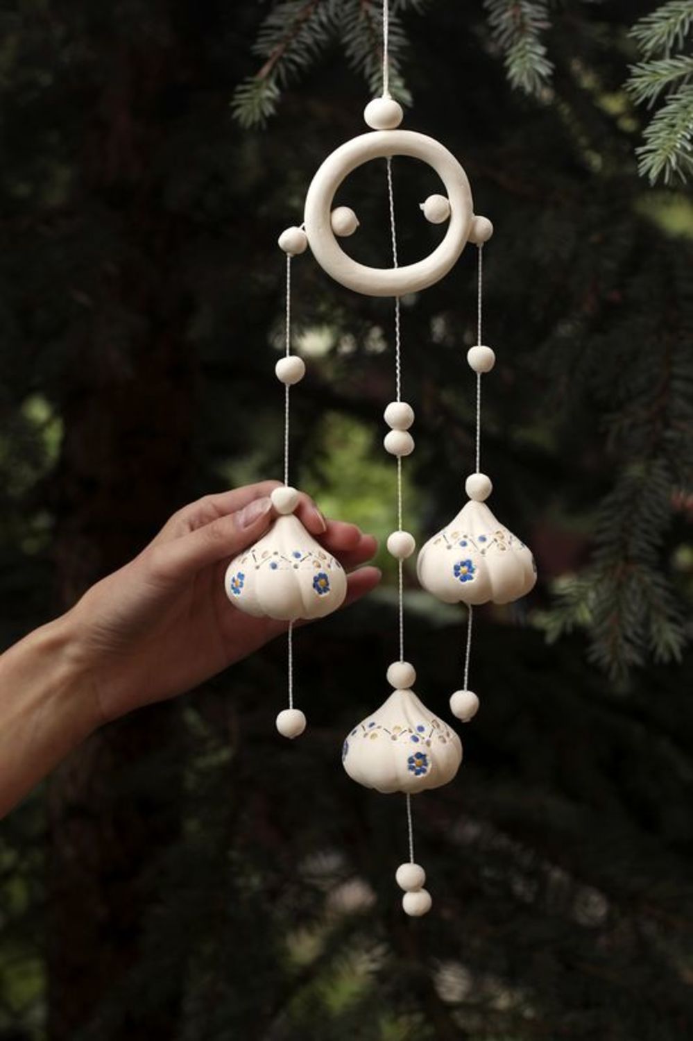 Ceramic figured bells photo 3