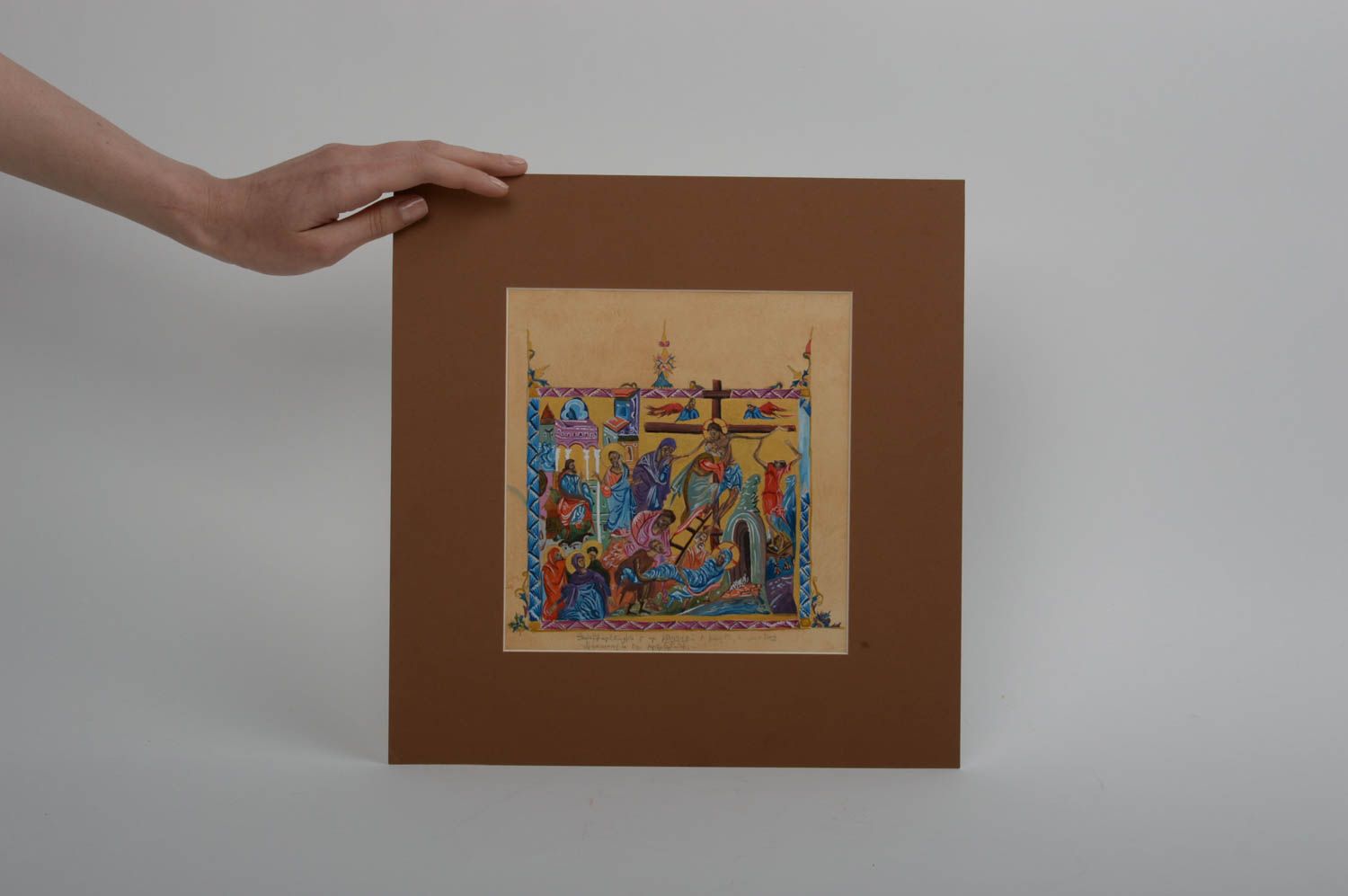 Handmade decorations miniature picture wall decor contemporary art unique gifts photo 1