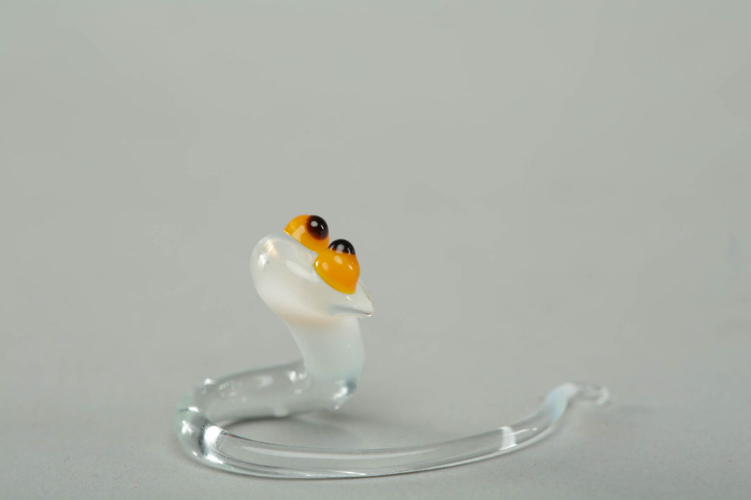 Colorful glass figurine Snake photo 3
