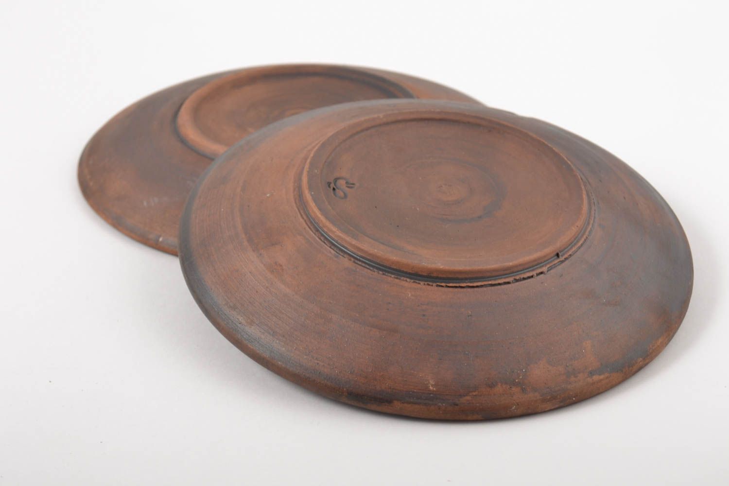 Teller Keramik handmade Küchen Geschirr bunt originelle Teller mit Bemalung foto 4