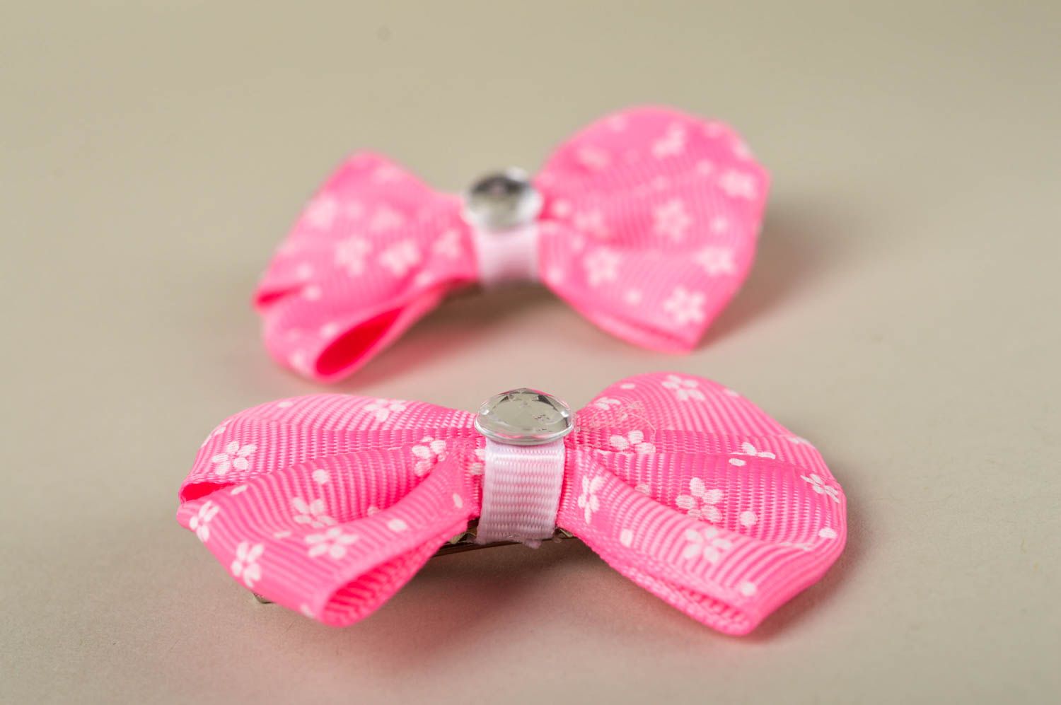 Pinzas de pelo artesanales accesorios para niñas regalos originales Lacitos foto 4