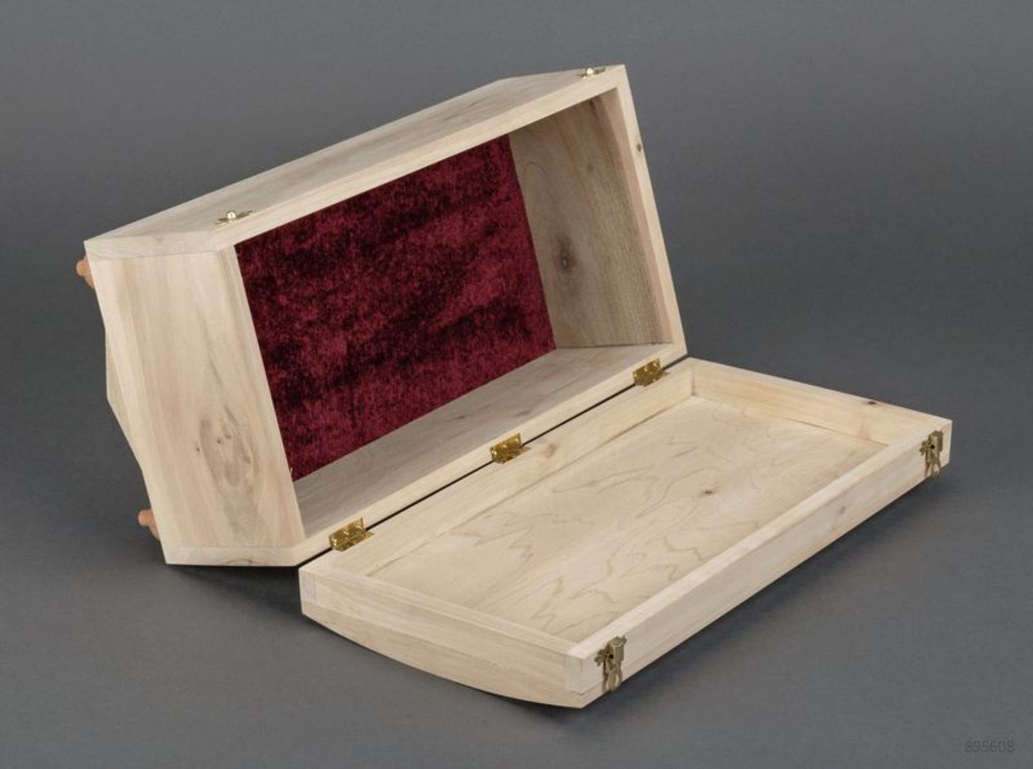 Caja de madera para tallado y pintura foto 4