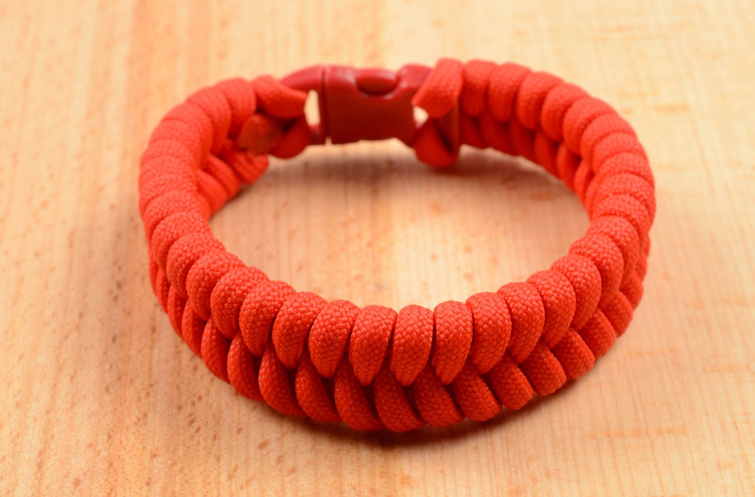 Handmade bracelet for men designer paracord bracelet stylish unusual accessory photo 5