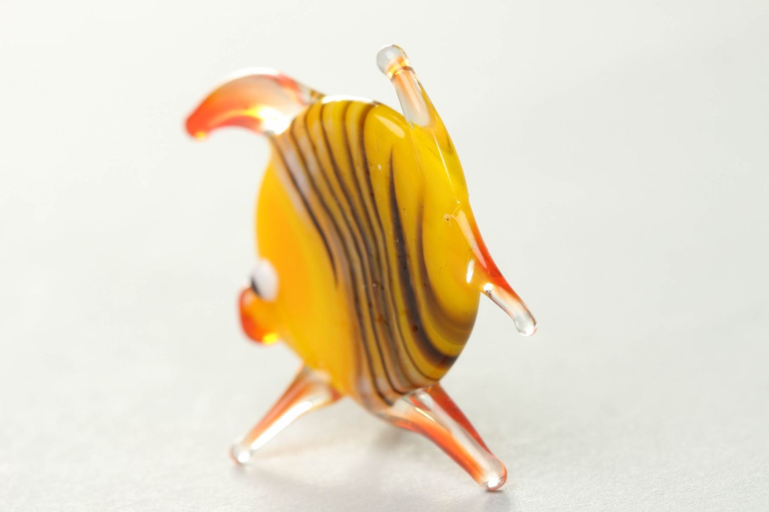 Lampwork glass figurine of fish photo 3
