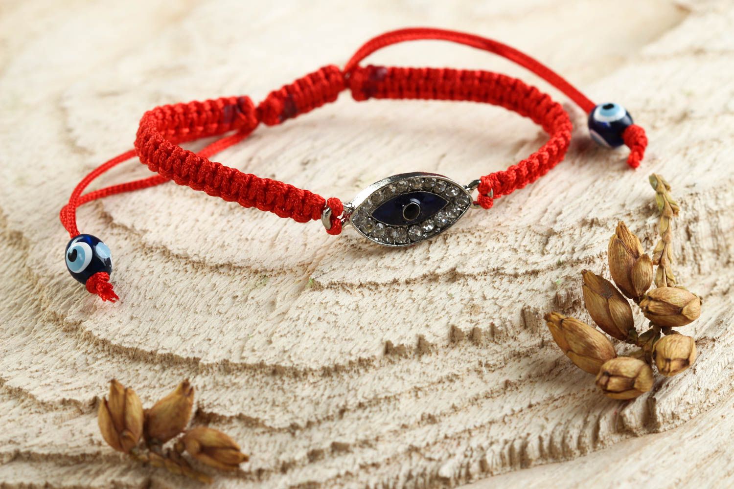 Handmade Schmuck Armband exklusiver Schmuck rotes Armband Geschenk für Frauen  foto 1