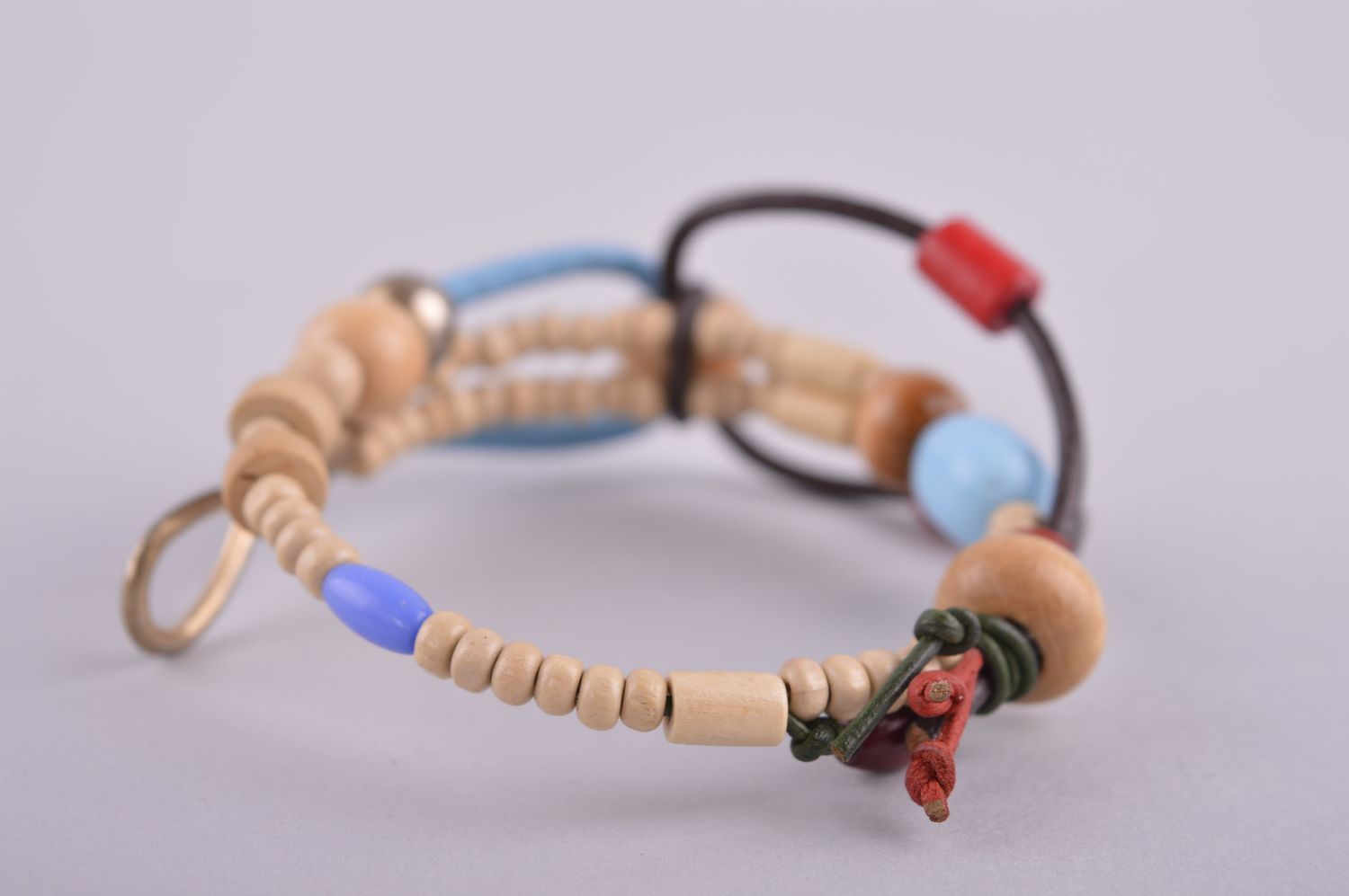 Bead bracelet handmade jewelry wooden bracelet costume jewelry gifts for girls photo 4