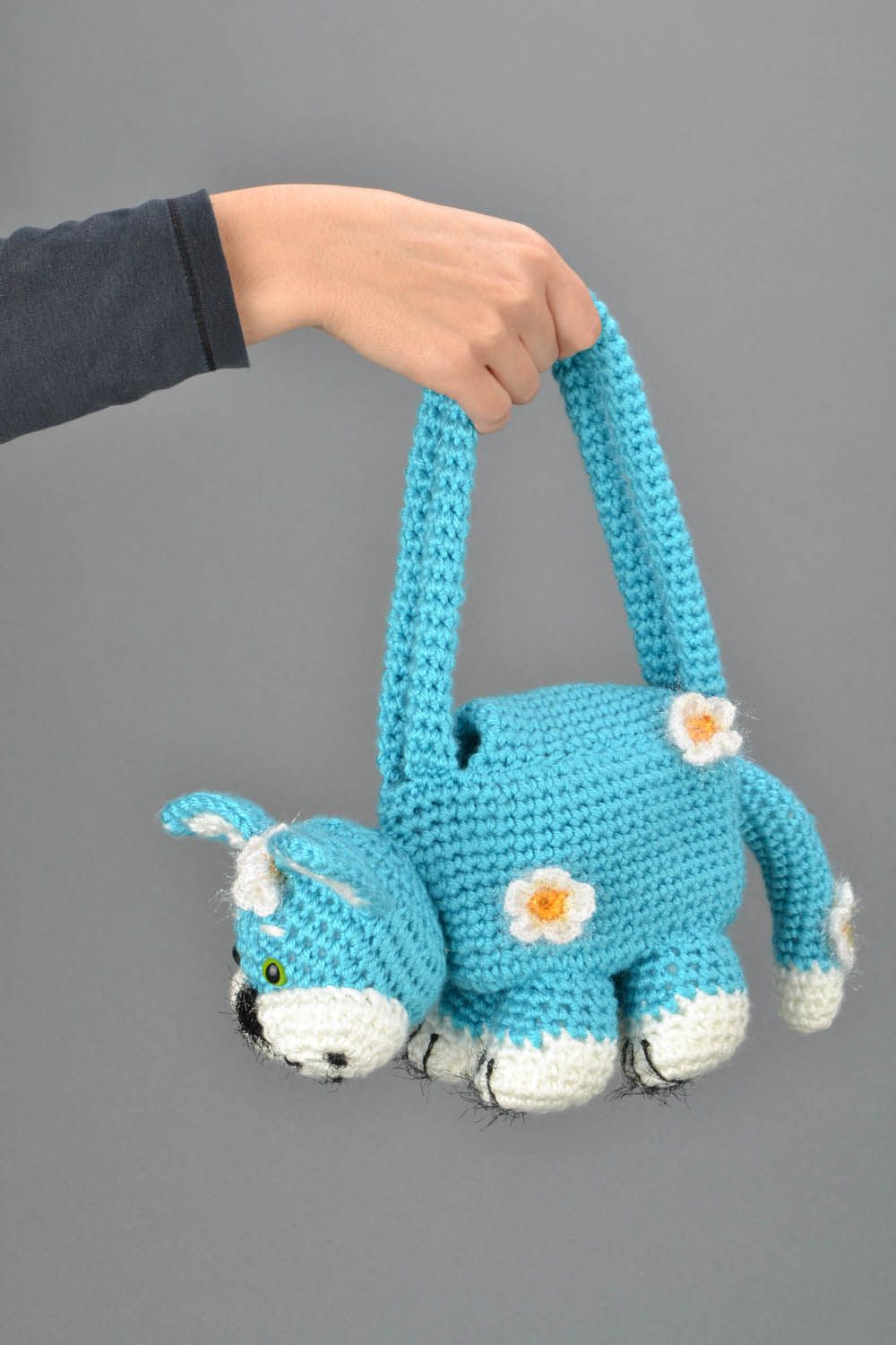 Children's purse in the shape of cat photo 2