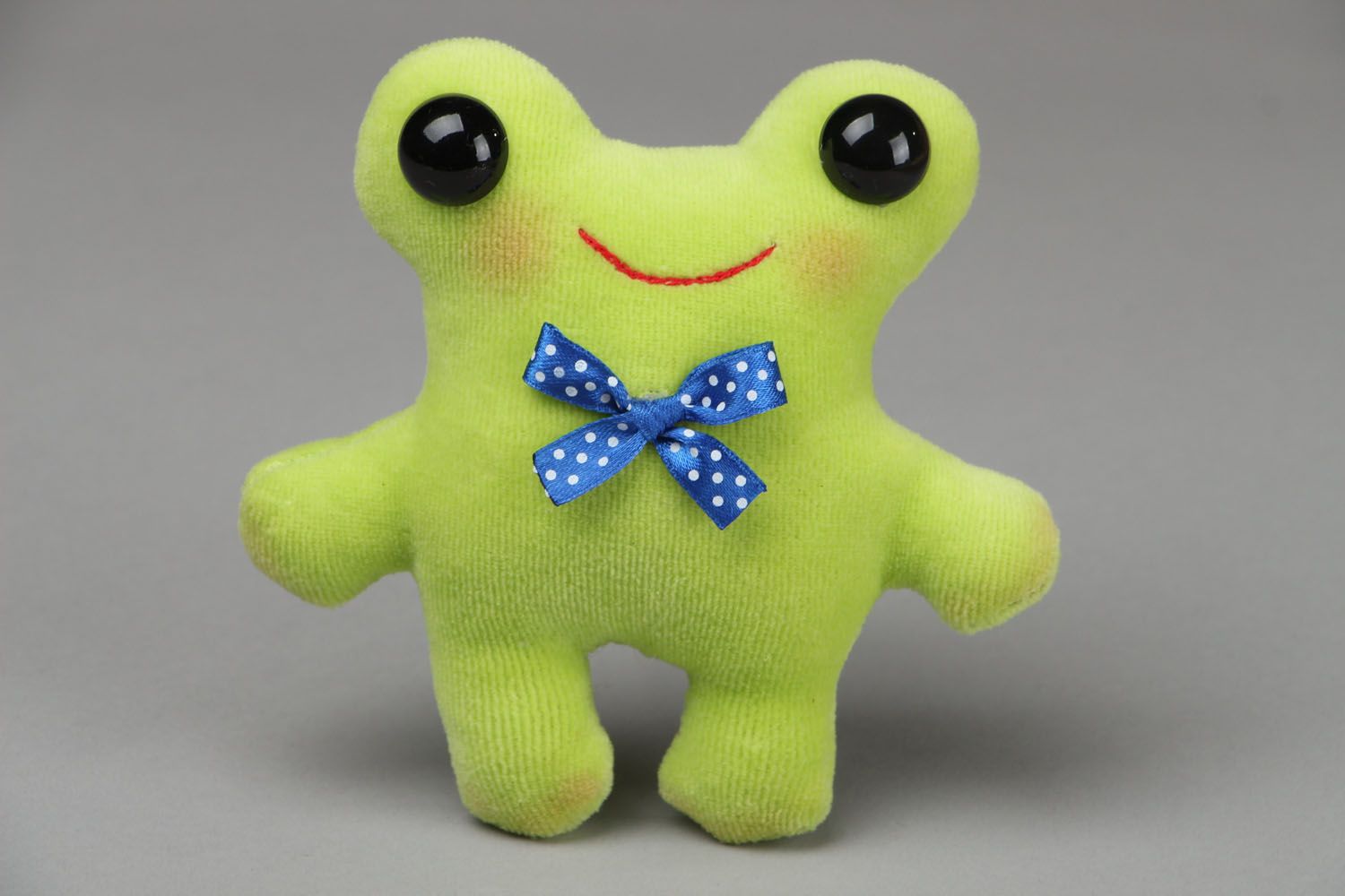 Soft fabric toy Frog photo 1