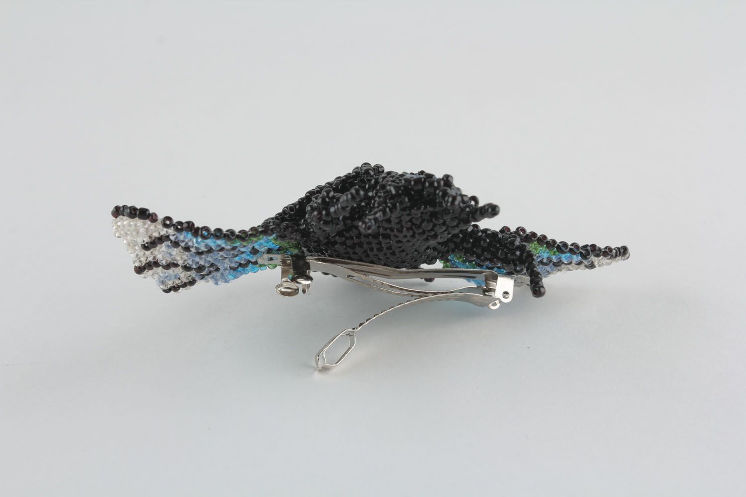Beaded hairpin in the form of fly photo 5