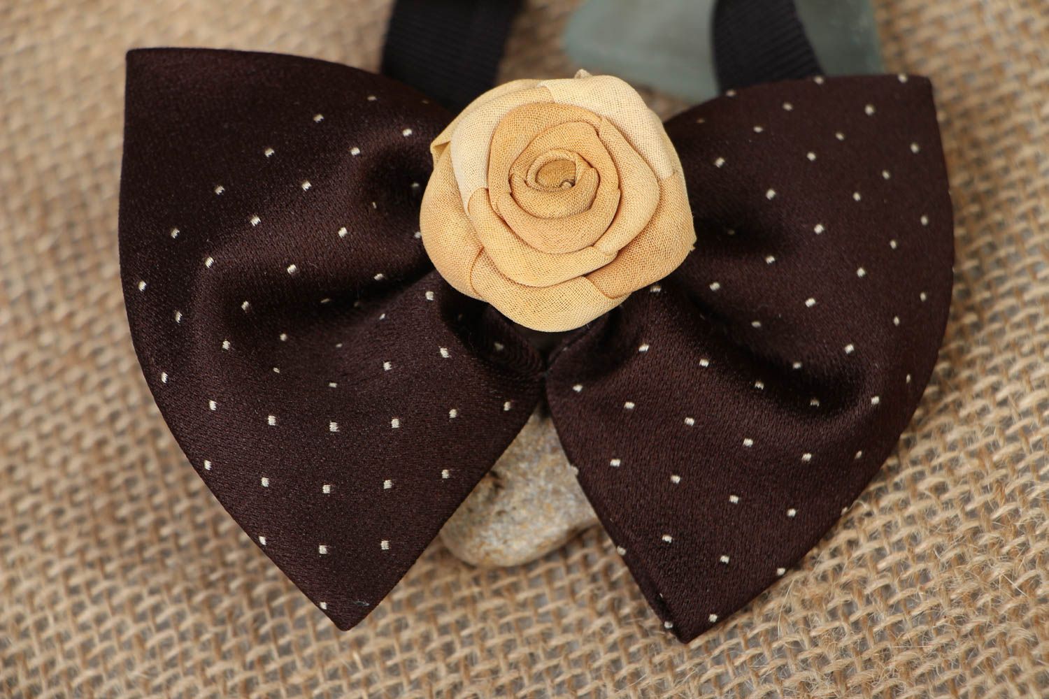 Handmade bow tie for women photo 5