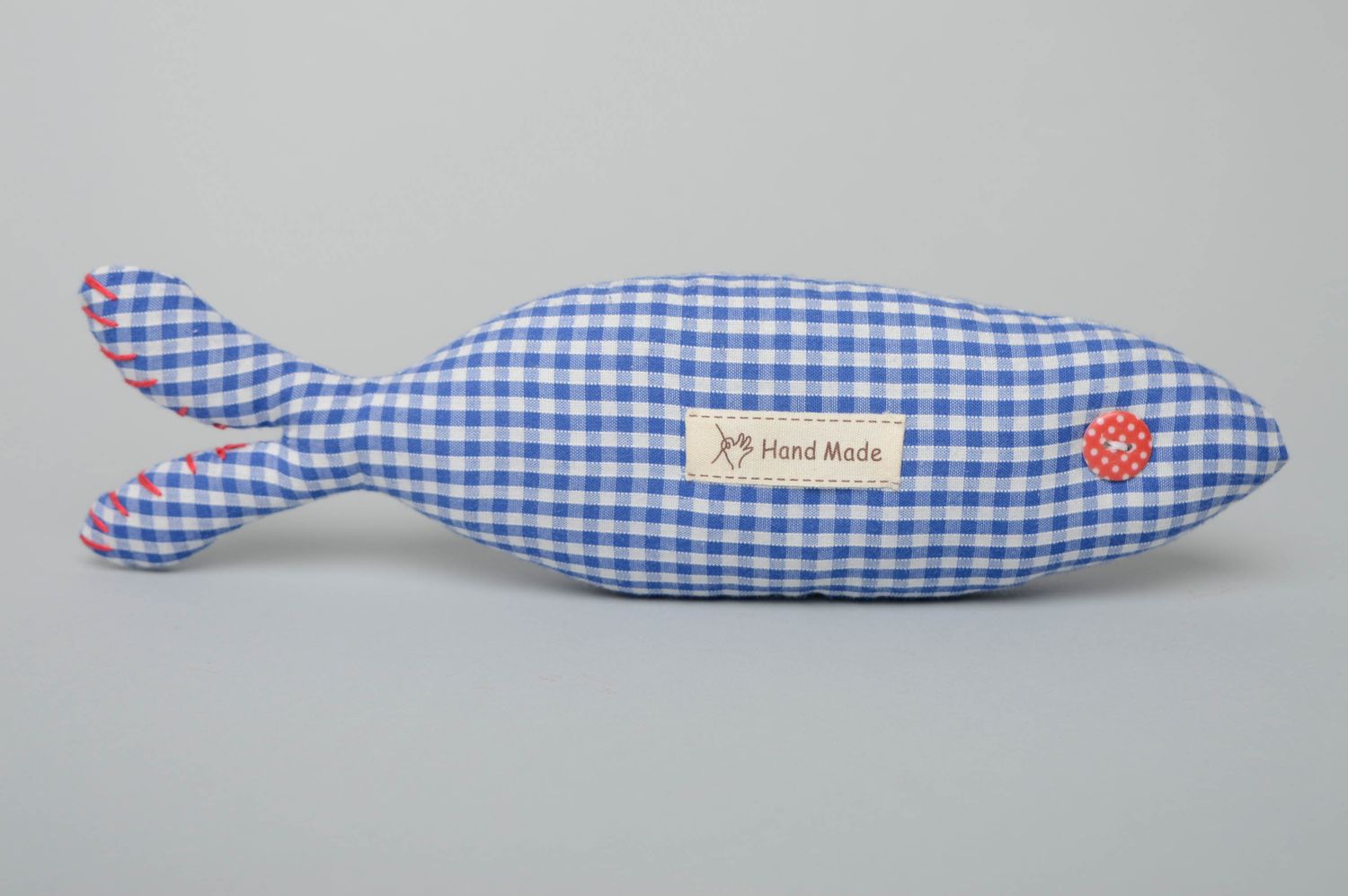 Handmade Kuscheltier Fisch  foto 1