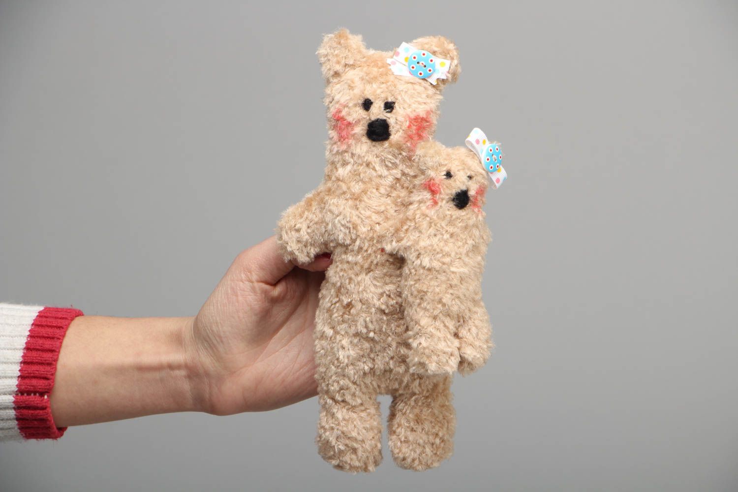 Handmade plush toy Bears photo 4