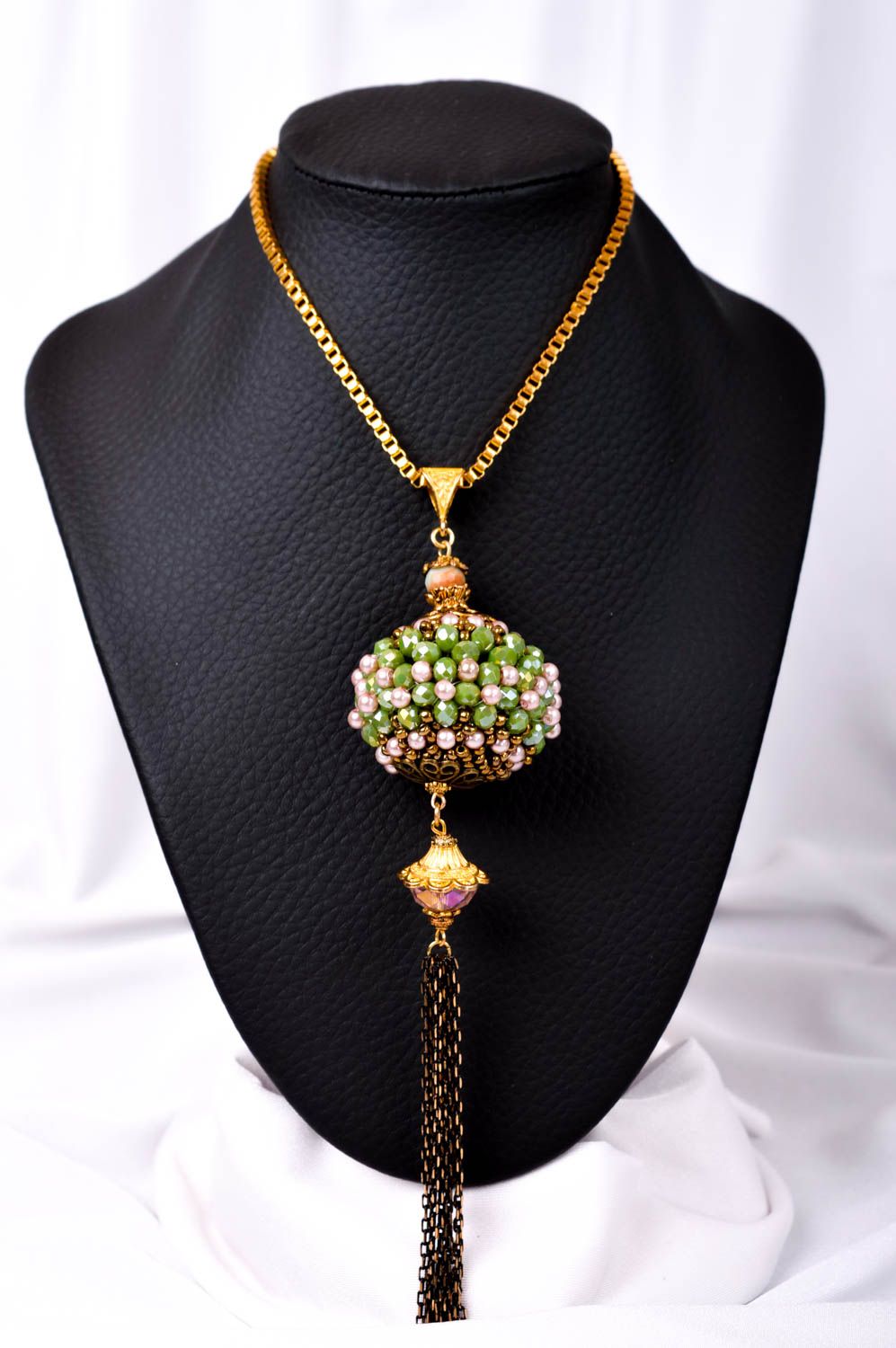 Handmade pendant designer pendant unusual accessory luxury jewelry gift ideas photo 1