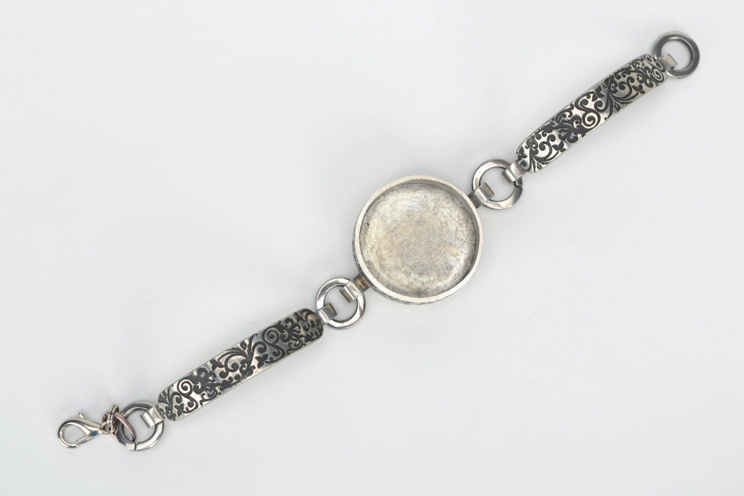 Accessory for jewelry handmade beautiful metal bracelet how to make jewelry photo 1