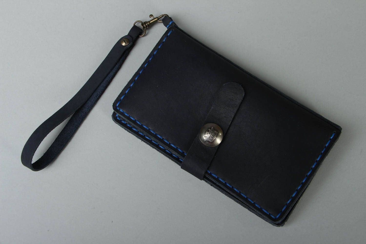 Leather wallet Crown photo 1