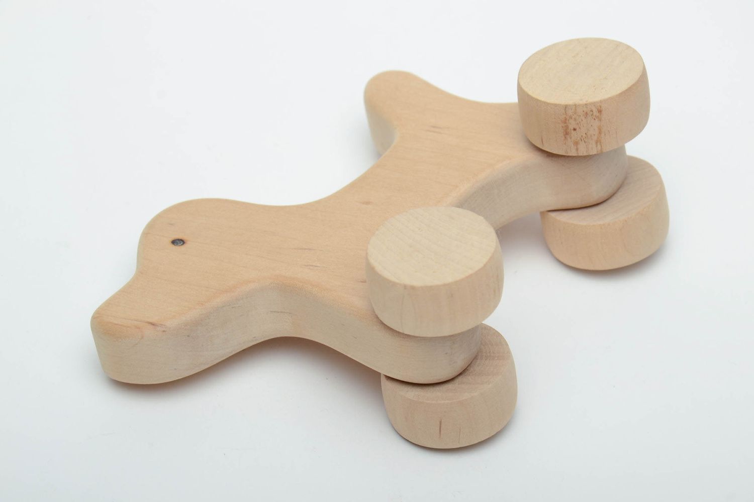 Solid wood toys, Wooden wheeled toys
