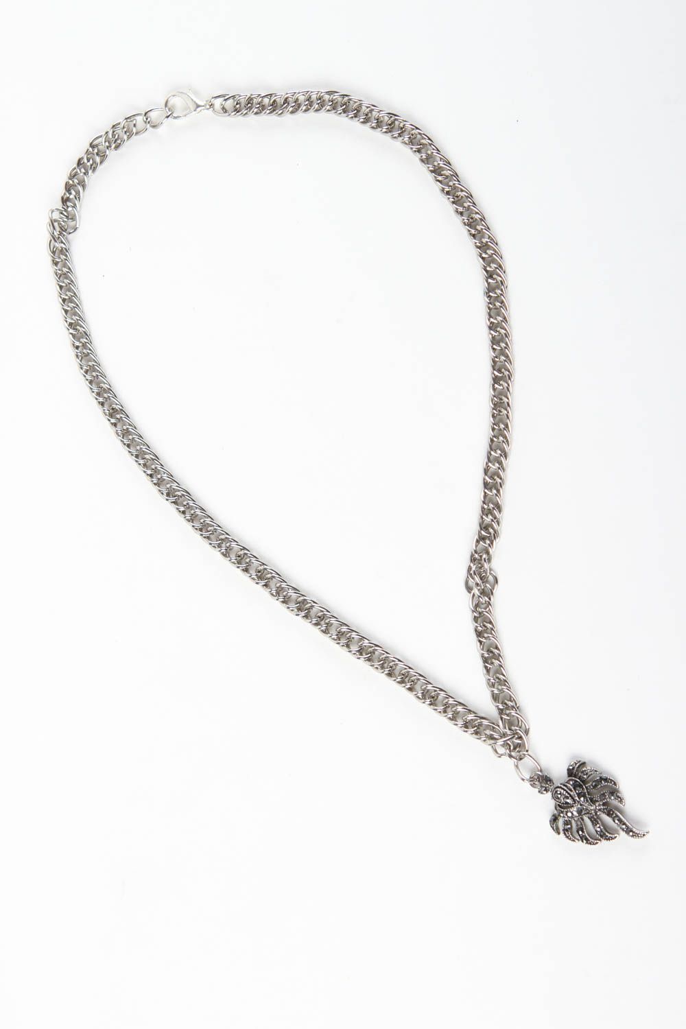 Unusual handmade metal pendant metal necklace designs accessories for girls photo 2