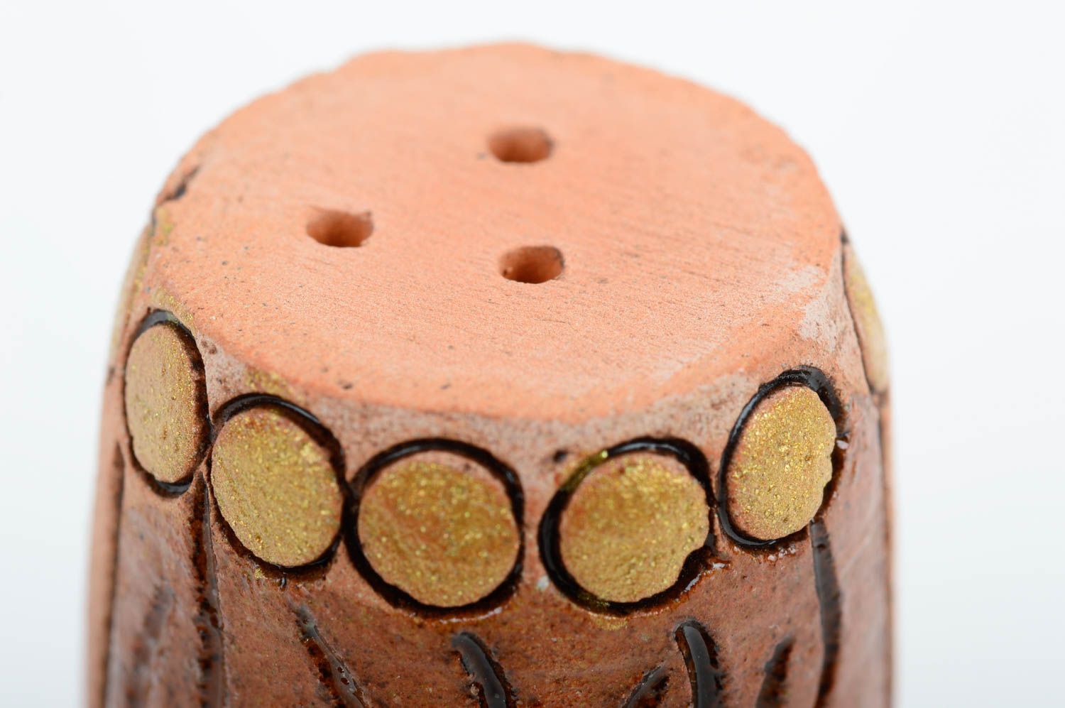 Saladero artesanal vajilla de cerámica  utensilio de cocina souvenir original foto 4