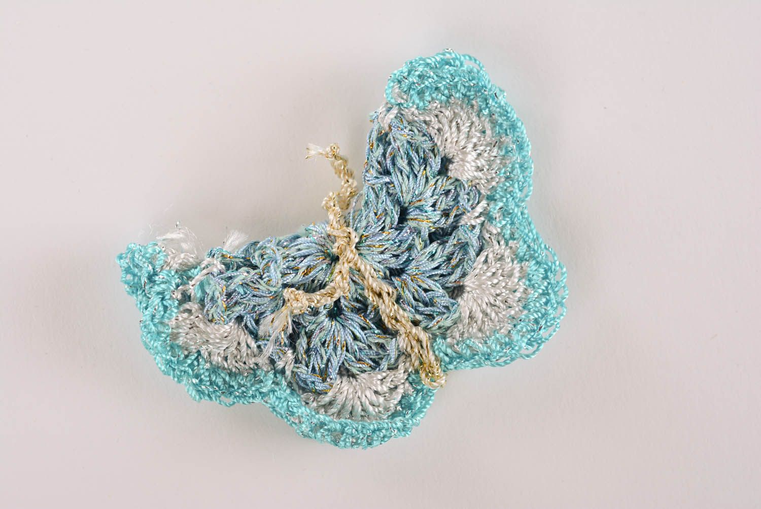 Crocheted butterfly photo 1